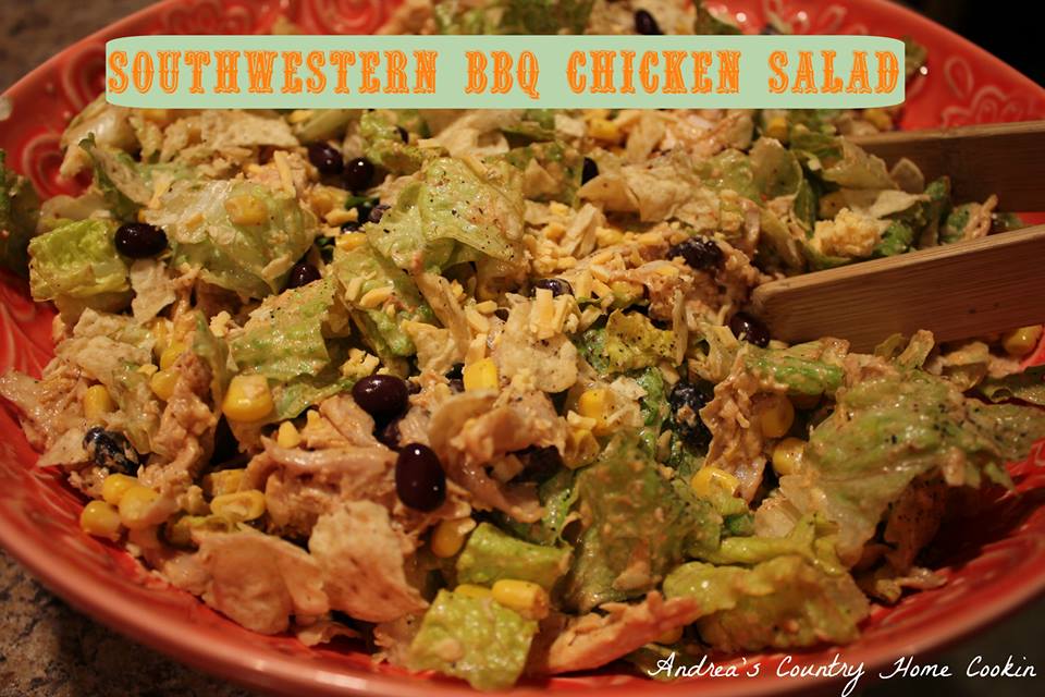 Southwestern BBQ Chicken Salad