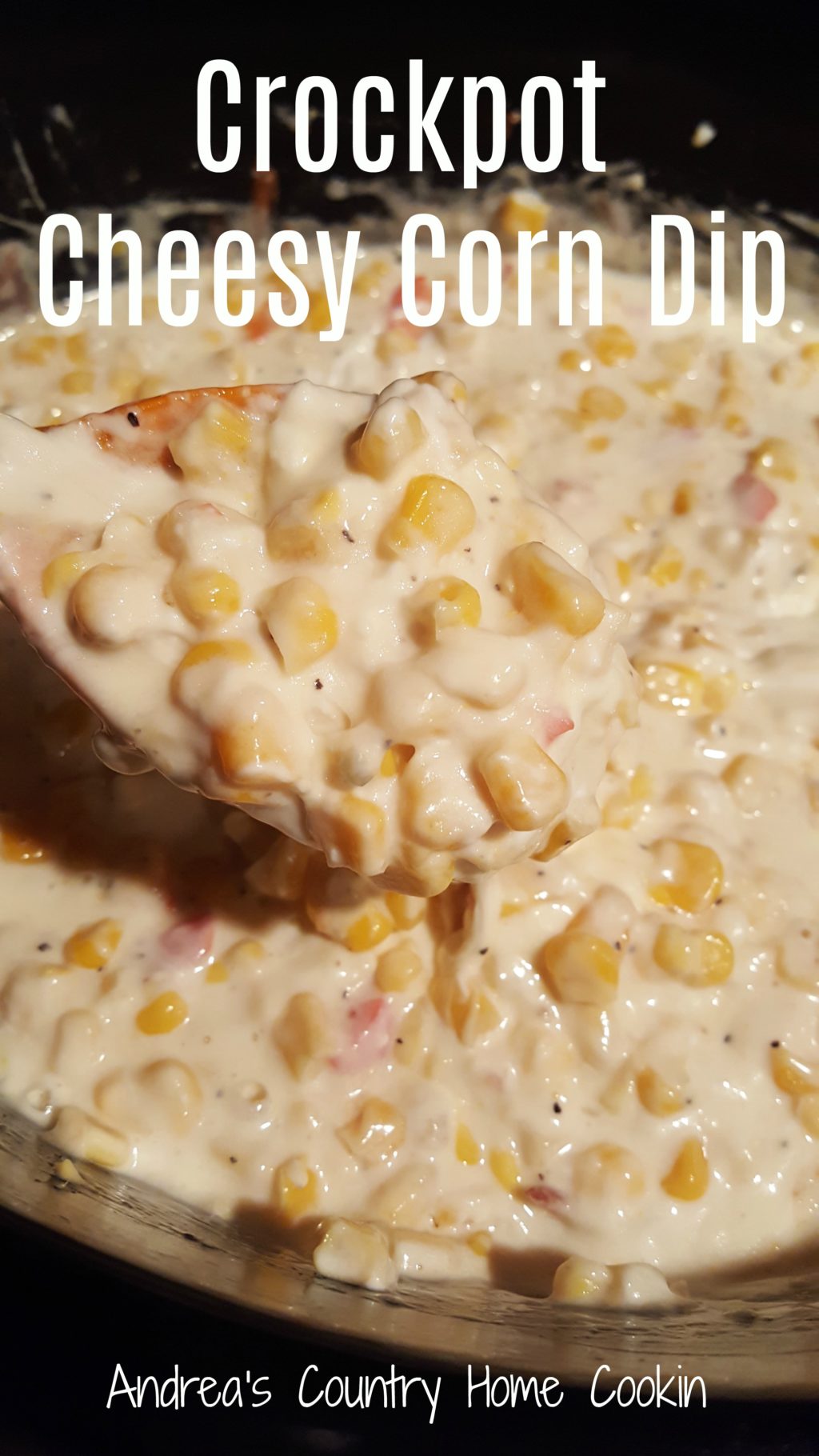 Crockpot Cheesy Corn Dip