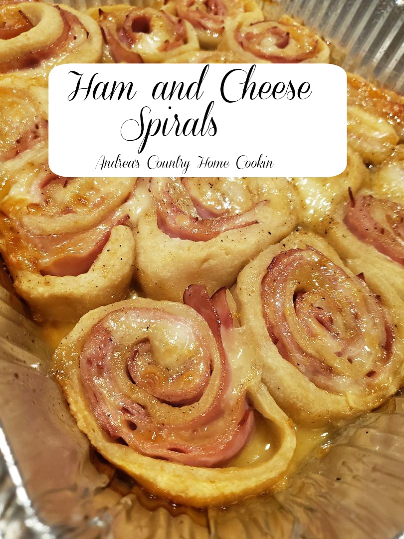 Ham and Cheese Spirals